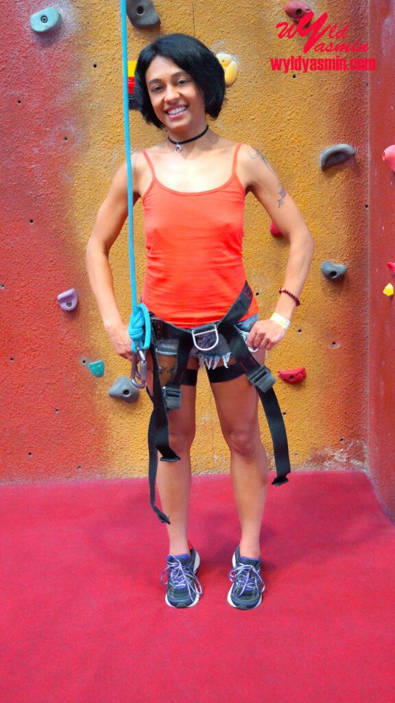 Zahra Soltanian (Wyld Yasmin) - Indoor Rock Climbing