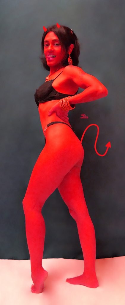 Sexy Devil Zahra Soltanian (Wyld Yasmin) - Fantasy Art